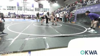 67 lbs Consi Of 4 - Prim Merrell, Mannford Pirate Youth Wrestling vs Sawyer Jordan, Raw Wrestling Club