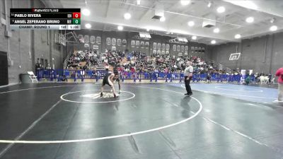 120 lbs Champ. Round 1 - Angel Zeferano Bruno, Reedley vs Pablo Rivera, Edison