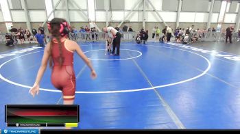 66-67 lbs Round 2 - Ninel Mendoza, Moses Lake Wrestling Club vs Vera Goedl, Steelclaw Wrestling Club