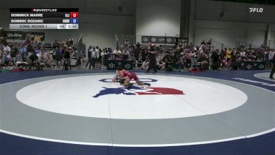 61 lbs Cons. Round 1 - Dominick Marre, Illinois vs Dominic Bozanic, Gilroy High School Wrestling