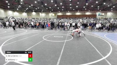 126 lbs Quarterfinal - Carter De La Cerna, Combat vs Kolby Williams, Top Fuelers WC