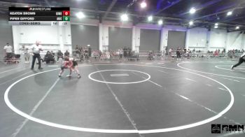 61 lbs Consolation - Keaton Brown, Gomez Brs Gr Ac vs Piper Gifford, Aniciete TC
