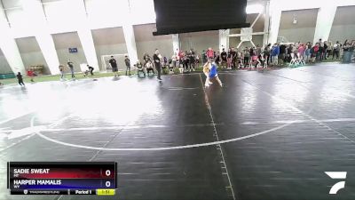 57-62 lbs Round 2 - Sadie Sweat, MT vs Harper Mamalis, WY