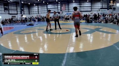 175 lbs Round 3 (3 Team) - Caleb Neal, GREAT BRIDGE WRESTLING CLUB vs Enrique Erazao Hernandez, SHENANDOAH VALLEY WRESTLING CLUB