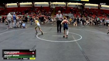 60 lbs Round 5 (8 Team) - Ethan Schwartz, Armory Athletics vs Anthony Brown, Silo WC