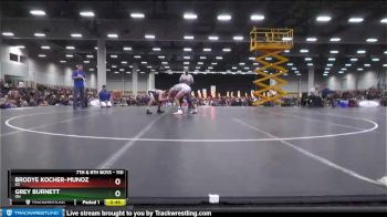 110 lbs Semifinal - Grey Burnett, OH vs Brodye Kocher-Munoz, KS