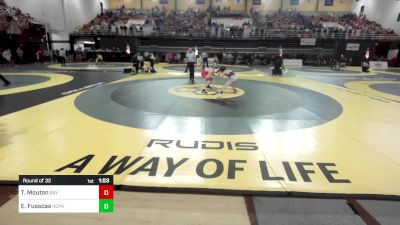 106 lbs Round Of 32 - Triston Mouton, Baylor School vs Eric Fusscas, Hopkins