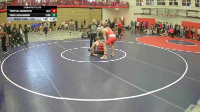 175 lbs Quarterfinal - Bryce Johnson, Thurston vs Ben Johansen, Camas