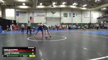 285 lbs Semis & 1st Wrestleback (8 Team) - Dahlas Zlomke, Battle Creek vs Tucker Shabram, O`Neill