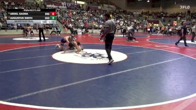 4A 157 lbs Quarterfinal - Augustus Smith, Central Arkansas Christian School vs Abdel Gaona, Dover