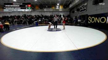 145 lbs Champ. Round 1 - Rylee Moorehead, Elsinore vs Jacqueline Antonio, Santa Ana