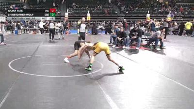 106 lbs Final - Julian Tate, Phillipsburg vs Christopher Wolf, Centurion