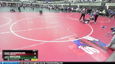 75 lbs 5th Place Match - J.a.x. Bierschenk, Wayzata Youth Wrestling vs Atley Gruenenfelder, RT Elite Wrestling