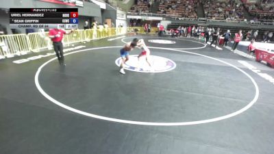 157 lbs Champ. Rd Of 64 - Uriel Hernandez, Madera South High School Wrestling vs Sean Griffin, Central Catholic Wrestling Club