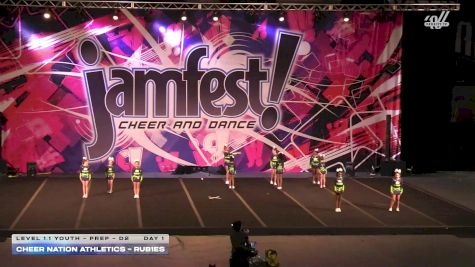 Cheer Nation Athletics - RUB1ES [2025 L1.1 Youth - PREP - D2 Day 1] 2025 JAMfest Jacksonville Classic