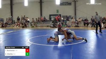 105 lbs Quarterfinal - Tristan Buchanan, Lions Wrestling Academy vs Evan Stanley, Region