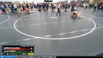 138 lbs Cons. Semi - Tyler Harrill, NE vs Lorenzo Gallegos, NM
