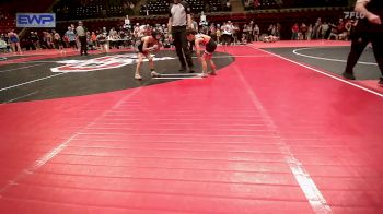 58 lbs Consolation - Hank Hurd, Pawhuska Elks Takedown vs Kaiden Candy, Sperry Wrestling Club
