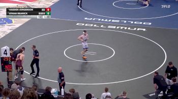 Semifinal - Haeden Jorgenson, Webster Area vs Ethan Rearick, Wessington Springs/Woonsocket/Wolsey-Wessington