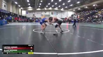 170 lbs Quarterfinals (8 Team) - Layton Lindner, Broken Bow vs Blane Boehmer, Bennington