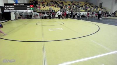 106 lbs Round Of 16 - Blake Enos, Wagoner vs Klay Adams, Miami Wardogs
