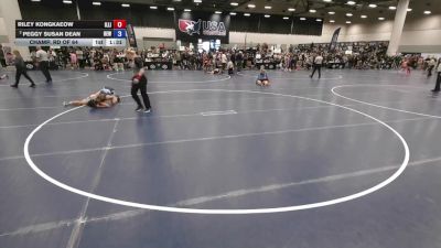 100 lbs Champ. Rd Of 64 - Riley Kongkaeow, Illinois vs Peggy Susan Dean, Betterman Elite Wrestling