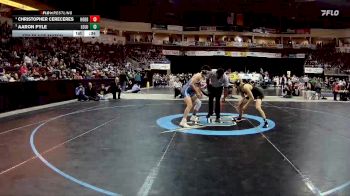 5A 145 lbs 5th Place Match - Aaron Pyle, Los Lunas vs Christopher Cereceres, Hobbs