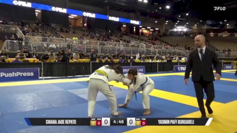 Yasmin Paff Burgareli vs Chiara Jade Repato 2025 Pan Jiu Jitsu IBJJF Championship