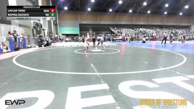 100 lbs Consi Of 4 - Laylah Yoho, Valkyrie Girls WC vs Sophia Dacoco, Tracy Wrestling Club