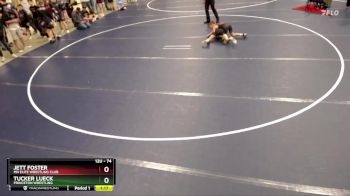 74 lbs Quarterfinal - Tucker Lueck, Princeton Wrestling vs Jett Foster, MN Elite Wrestling Club