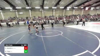 66 lbs Semifinal - Cash Sanders, Stout Wrestling Academy vs Alannah Tree, Rez Wrestling