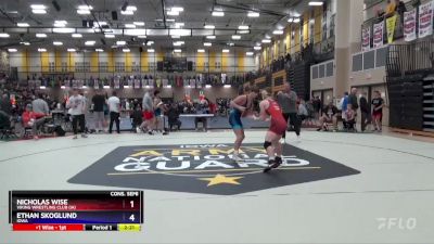 132 lbs Cons. Semi - Nicholas Wise, Viking Wrestling Club (IA) vs Ethan Skoglund, Iowa