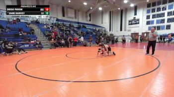 138 lbs Champ. Round 1 - Zane Harvey, El Capitan vs Diego Pavon, Mater Dei Catholic