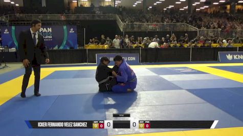 Christian Daniel Linan vs Icker Fernando Velez Sanchez 2025 Pan Kids Jiu-Jitsu IBJJF Championship