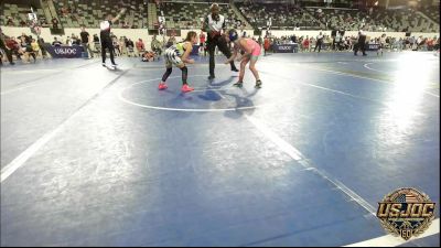65 lbs 3rd Place - Safari Castor, Woodward Youth Wrestling vs Rhea Long, Standfast