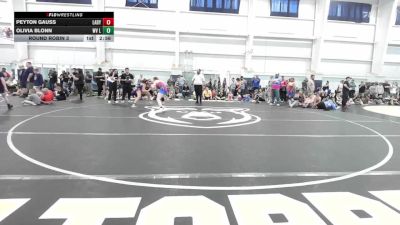 150 lbs Round Robin 3 - Peyton Gauss, Lady Pitbulls-Girls vs Olivia Blonn, WV Lunatics-Girls