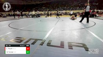 5A - 115 lbs Semifinal - Dru Turner, HINTON vs Launa Troutt, MCLOUD