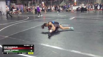 127 lbs Semifinal - Parker Martinez, Team Oklahoma vs Zoe Chamberlin, Team Colorado