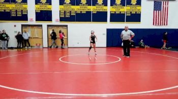 118 lbs Champ. Round 2 - Rhiana Tolliver, Ringgold Hs vs Kelsey Clark, Connellsville