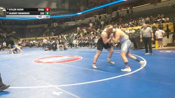 285 Class 4 lbs Quarterfinal - Kyler Kuhn, St. Pius X (Kansas City) vs Albert Reinberg, St. Louis University High