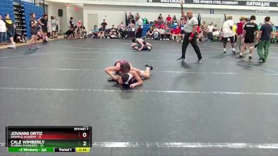 100 lbs Round 2 (6 Team) - Cale Wimberly, Florida Punishers vs Jovanni Ortiz, Grapple Academy