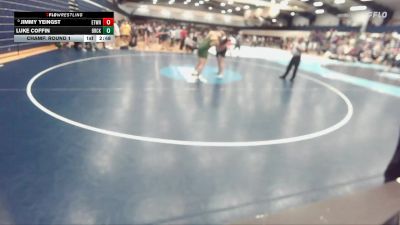 285 lbs Champ. Round 1 - Jimmy Yeingst, Elizabethtown vs Luke Coffin, Brockport