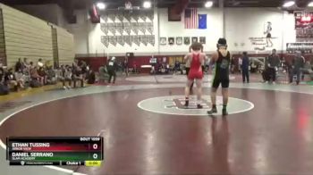 170 lbs Cons. Round 5 - Ethan Tussing, Arbor View vs Daniel Serrano, SLAM Academy