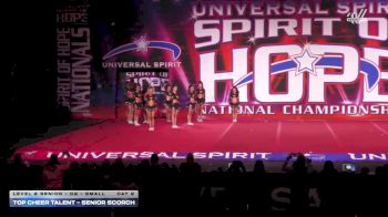 Top Cheer Talent - Senior Scorch [2026 L2 Senior - D2 - Small Day 2] 2026 Spirit of Hope Grand Nationals