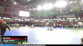 132 lbs Quarterfinal - Walker Gunnell, Middleton vs Eli Martin, Kuna