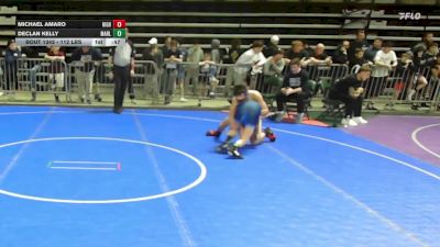 112 lbs Round Of 32 - Michael Amaro, High Pace Wrestling Club vs Declan Kelly, Marlton