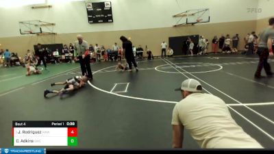 43 lbs Quarterfinal - Jiovani Rodriguez, Victory Wrestling-Central WA vs Cyrus Adkins, Steelclaw Wrestling Club