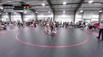 165 lbs Placement Matches (16 Team) - Clayton Zahm, Cheyenne East vs Ben Stenger, Fort Collins
