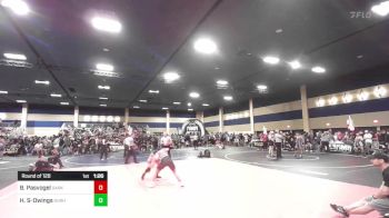 126 lbs Round Of 128 - Bryce Pasvogel, Dark Horse WC vs Haden Solinger-Owings, Durham Elite