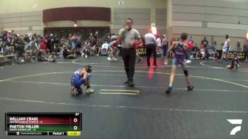 67 lbs Round 2 (6 Team) - William Craig, Untouchables Purple vs Paeton Miller, Ragin Raisins WC